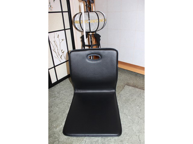 Japansk stol (Sort kunstlæder)